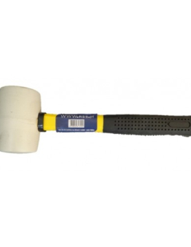 Maço Borracha Cabo Trimat. Branco